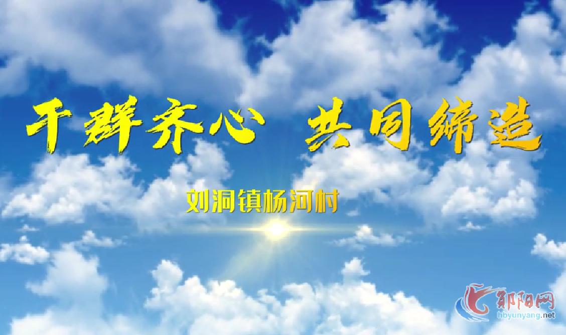 刘洞镇杨河村：干部齐心 共同缔造