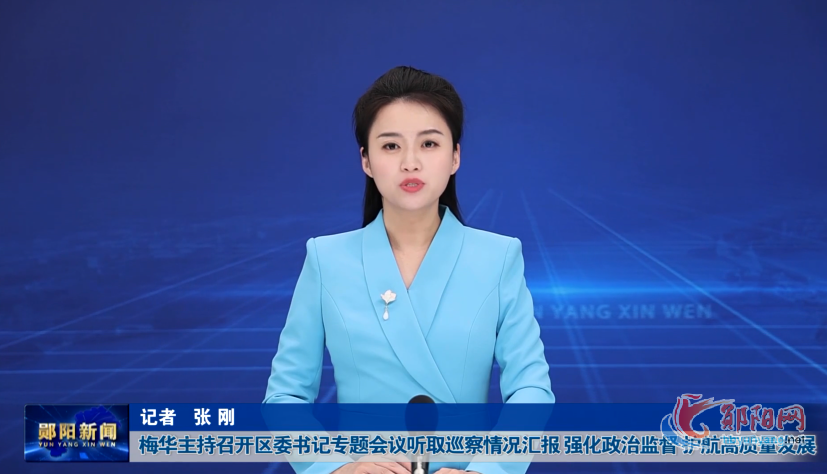梅华主持召开区委书记专题会议听取巡察情况汇报 强化政治监督 护航高质量发展
